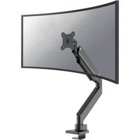 Neomounts NM-D775BLACKPLUS 10-49" Gas Spring Topfix 180°-Stop Desk Mount Single Monitor Arm - Black