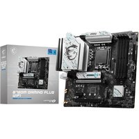 MSI B760M GAMING PLUS WIFI Micro ATX LGA 1700 DDR5 Motherboard - Lightning Gen4 PCIe, Wi-Fi 6E