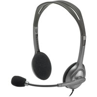 Logitech H110 Wired Stereo Headset with Noise-Cancelling Microphone