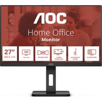 Refurbished - AOC E3 27E3QAF 27" Full HD 4ms Height Adjustable Monitor