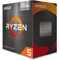 AMD Ryzen 5 5600G 6-Core 12-Thread Processor with Radeon Graphics - Boost Clock 4.4GHz - Socket AM4