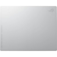 ASUS ROG Moonstone Ace L Tempered Glass Gaming Mouse Pad - White