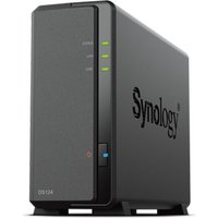 Synology DS124 1-Bay NAS Enclosure (1GB RAM) - Secure Access, Effortless Sharing, Reliable Backups UK