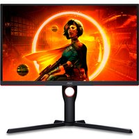AOC 25G3ZM/BK 24.5" Full HD 240Hz Gaming Monitor - 0.5ms MPRT Response Time & Adaptive Sync