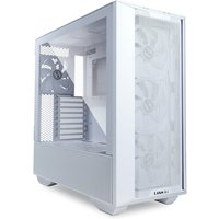 Lian Li Lancool III White Mini-ITX Case | E-ATX Support | Up to 420mm GPU | 3x 360mm Radiators | 12 Storage Drives