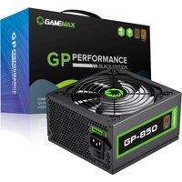 GameMax GP850 850W 80 Plus Bronze Power Supply - Reliable, Silent PSU with DC-to-DC Tech