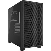 Corsair 3000D Airflow Mid Tower Tempered Glass ATX Gaming PC Case - Black, 8x120mm Fans, 360mm Radiator Support