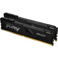 Kingston FURY Beast KF432C16BBK2/16 16GB (2 x 8GB) 3200 MHz DDR4 Desktop RAM