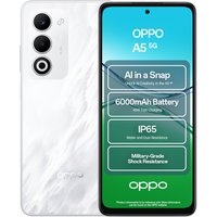 Refurbished - OPPO A5 5G 128GB 4GB RAM 6.67" Dual Sim ColorOS Smartphone White