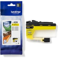 Brother LC426Y Yellow Ink Cartridge, 750 Pages Yield, High-Quality Genuine, Printer Warranty Protection, Eco-Friendly