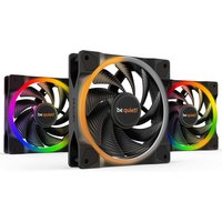 be quiet! Light Wings 120mm PWM high-speed Triple Pack ARGB LED Lighting 4-pin PWM PC Fan