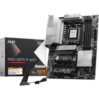 MSI PRO X870-P WIFI AM5 AMD Ryzen 9000/8000/7000, DDR5, Wi-Fi 7, PCIe 4.0 Motherboard