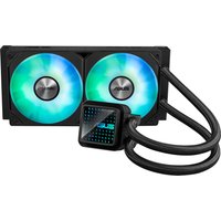 ASUS Prime LC 240 ARGB 240mm Liquid CPU Cooler - Advanced Cooling, Infinity Mirror Lenses, Pre-Installed RGB Fans