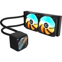GIGABYTE GAMING 240mm Intel/AMD ARGB AIO Liquid CPU Cooler - Black