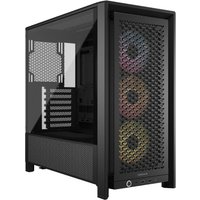 Corsair FRAME 4000D RS ARGB Tempered Glass Mid-Tower ATX PC Case - Black
