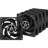 Arctic P8 80mm PWM PST Cooling Fan Case - Black 5 Pack