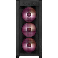 ASUS TUF Gaming GT302 ARGB Mid Tower PC Case - 4x 140mm ARGB Fans, Mesh Front Panel, Hidden Connector Support