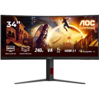 AOC G4 CU34G4Z 34" Curved UWQHD 240Hz 0.3ms Height Adjustable Gaming Monitor