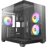 Antec CX800 ARGB Tempered Glass Mid Tower Gaming PC Case - Black