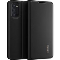 OPPO Reno4 Pro 5G Flip Case - Premium PU Leather, Wallet Function, Black PC051