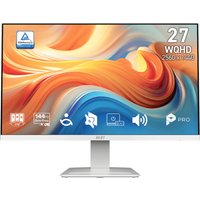 MSI PRO MP273QW E14 27" IPS Quad HD 144Hz 1ms HDMI Displayport Monitor with Speakers - White