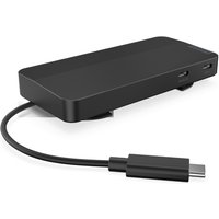 Lenovo USB-C Dual Display Travel Dock - 7 Ports, Compact Design, 100W Charging, Eco-Friendly Packaging