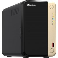 QNAP TS-264-8G Intel Celeron N5095 8GB RAM 2 Bay NAS Server - 2.5GbE, SSD/HDD Supported