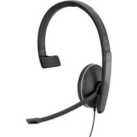 EPOS Sennheiser Adapt SC 135 Wired Monaural Noise Cancelling Headset - Black