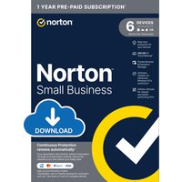 Norton Small Business 2.0 - 250GB, 1 User, 6 Devices, 1-Year Enrollment Digital Key