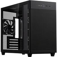 ASUS AP201 Prime Tempered Glass Micro ATX PC Case - Black