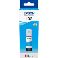 Epson C13T03R240 Cyan Ink Bottle for 6000 Pages - Save 90% on Costs, Easy Refills, High-Quality Prints