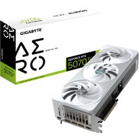 GIGABYTE RTX 5070 Ti AERO OC 16GB GDDR7 - Advanced WINDFORCE Cooling, Dual BIOS Modes
