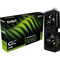 Palit GeForce RTX 5060 Dual - Compact, Cool RGB GPU w/ DLSS 4 & NVIDIA Blackwell | Ray Tracing & AI Gaming & Creation