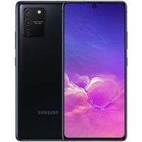 Refurbished - Samsung Galaxy S10 Lite 6.7" FHD+ Super AMOLED Plus Qualcomm Snapdragon 855 Octa-Core 6GB RAM 128GB Storage Dual SIM Android 10 Smartphone - Black