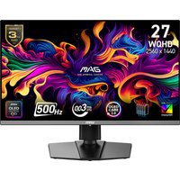 MSI MAG 272QP QD-OLED X50 27" QHD QD-OLED 500Hz 0.03ms Gaming Monitor