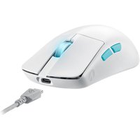 ASUS ROG Harpe Ace Aim Lab Edition Optical Wireless Gaming Mouse White