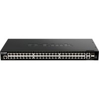 New Open Box - D-Link DGS-1520-52 52-Port Gigabit Layer 3 Stackable Smart Managed Switch