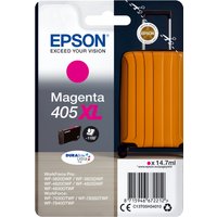 Epson 405XL High Yield Magenta DURABrite Ultra Ink - 1,100 Pages, XL Cartridge, Water & Smudge Resistant