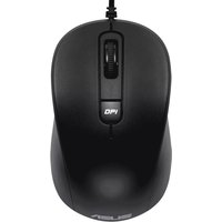 ASUS MU101C USB Type-A Ambidextrous Optical Wired Mouse - Black