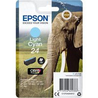 Epson 24 Light Cyan Claria HD XL Ink Cartridge - Save Up to 25% on High Volume Printing Costs
