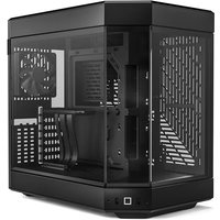 HYTE Y60 Mid Tower Panoramic Tempered Glass Gaming Case - Black