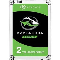 Seagate BarraCuda 2TB 3.5" 7200RPM HDD - High Capacity Desktop Hard Drive with Multi-Tier Caching Tech
