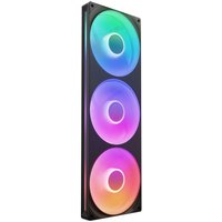 NZXT F420 RGB Core 140mm Pc Case Fans Black Triple Pack