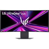 LG UltraGear 34GX900A-B 34" Ultrawide Curved OLED Quad HD 240Hz 0.03ms USB-C Freesync Premium Pro Height Adjustable Gaming Monitor with Speakers