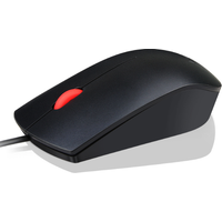 Lenovo 3-Button Optical Wired Mouse - Black | Brand New & Sealed | UK Stock | Next Day Delivery | 1600 DPI