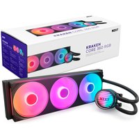 NZXT Kraken Core 360mm RGB Intel/AMD AIO Liquid CPU Cooler - Black