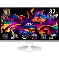 MSI MPG 321URXW QD-OLED 32" QD-OLED UHD 4K 240Hz 0.03ms Height Adjustable Gaming Monitor