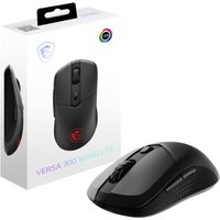 MSI Versa 300 Wireless 8000 DPI Optical Gaming Mouse - Black