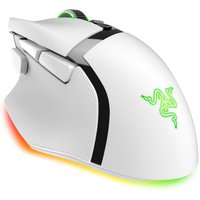 Razer Basilisk V3 Pro White Gaming Mouse - Wireless, Bluetooth, Optical Sensor, Chroma RGB