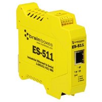 Ethernet to Serial Device ES-511 - RS232/RS422/485, 1 Port, Industrial Ethernet, -30 to +80°C, DIN Rail Mount